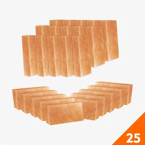 Shop Pink Salt Bricks 8" x 4" x 2" for sale