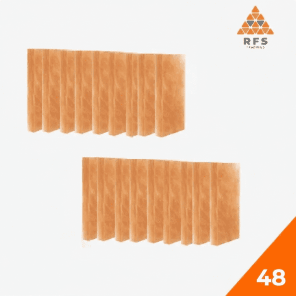 Pink Himalayan Salt Himalayan salt tile pack of 48 for spa walls, sauna, and wellness interior design