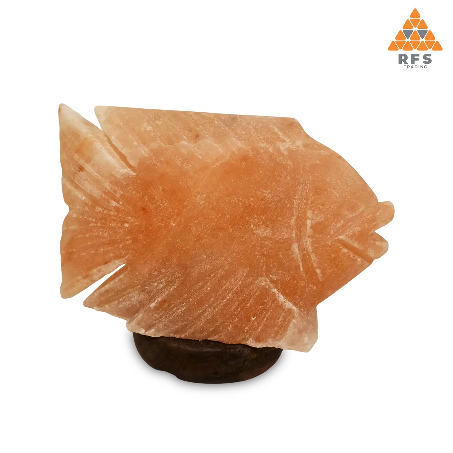 Pink Himalayan salt lamp fish shape natural salt lamp for home decor and ambient lighting
